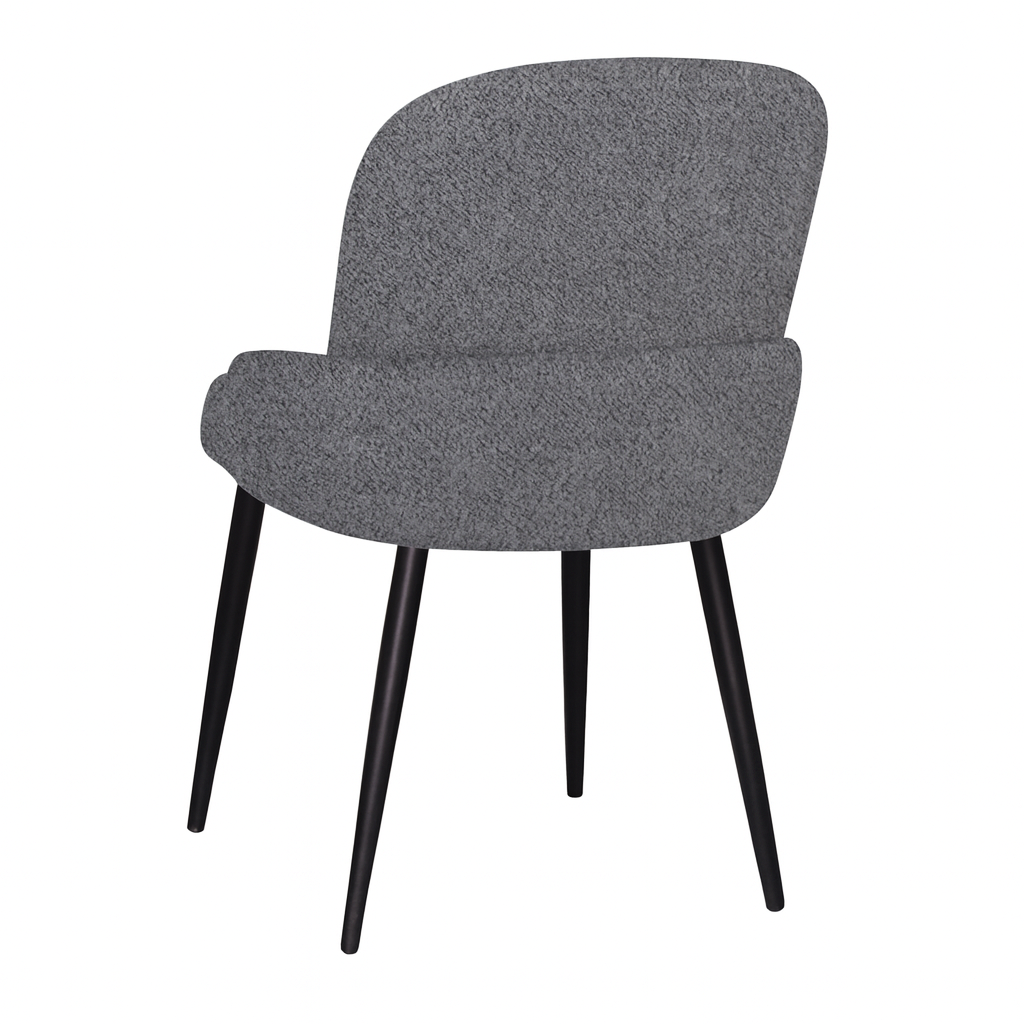 Dining chair Simo Visco/Odessa 620-Conic KD, Dark grey - Image 2