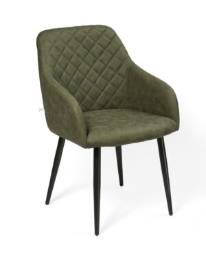 Rarra/Uras 6-Conic KD Dining Chair, Greenish