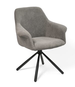 Dining Chair Pari/Coco 13-Swivel Conic KD, Grey