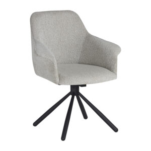 Dining Chair Pari/Odessa 30-Swivel Conic KD, Light Beige
