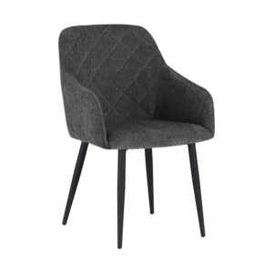 Dining Chair Rarra/Odessa 620-Conic KD, Dark Gray
