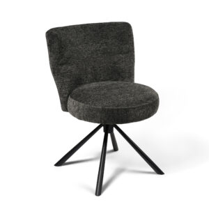Dining Chair Mio / Raven 15, Gray (Swivel Base)