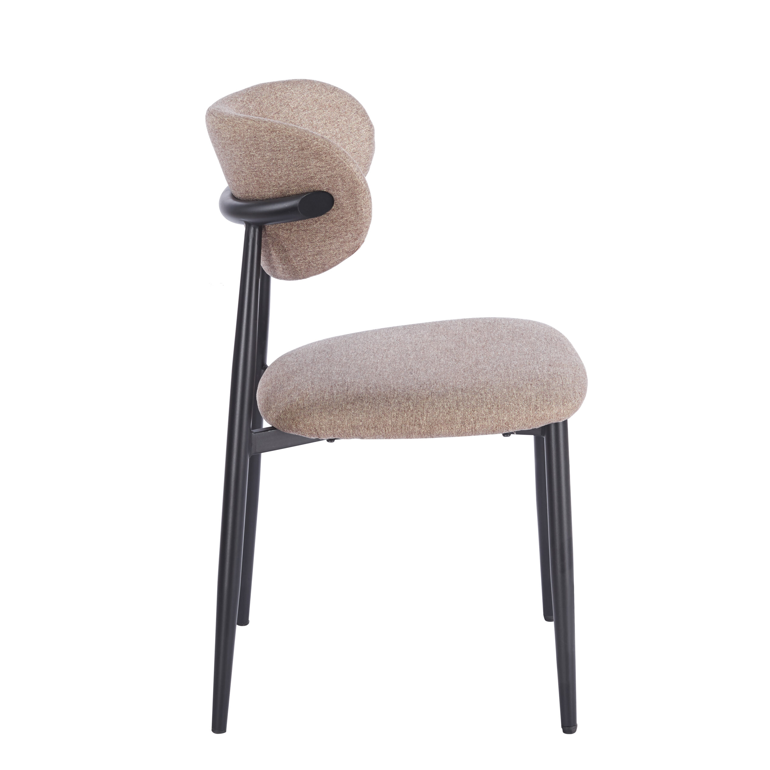 Comfy UF860-21B Dining Chair, Taupe - Image 3