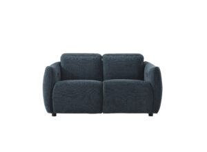 AURORA Two-Seater Sofa, Dark Blue