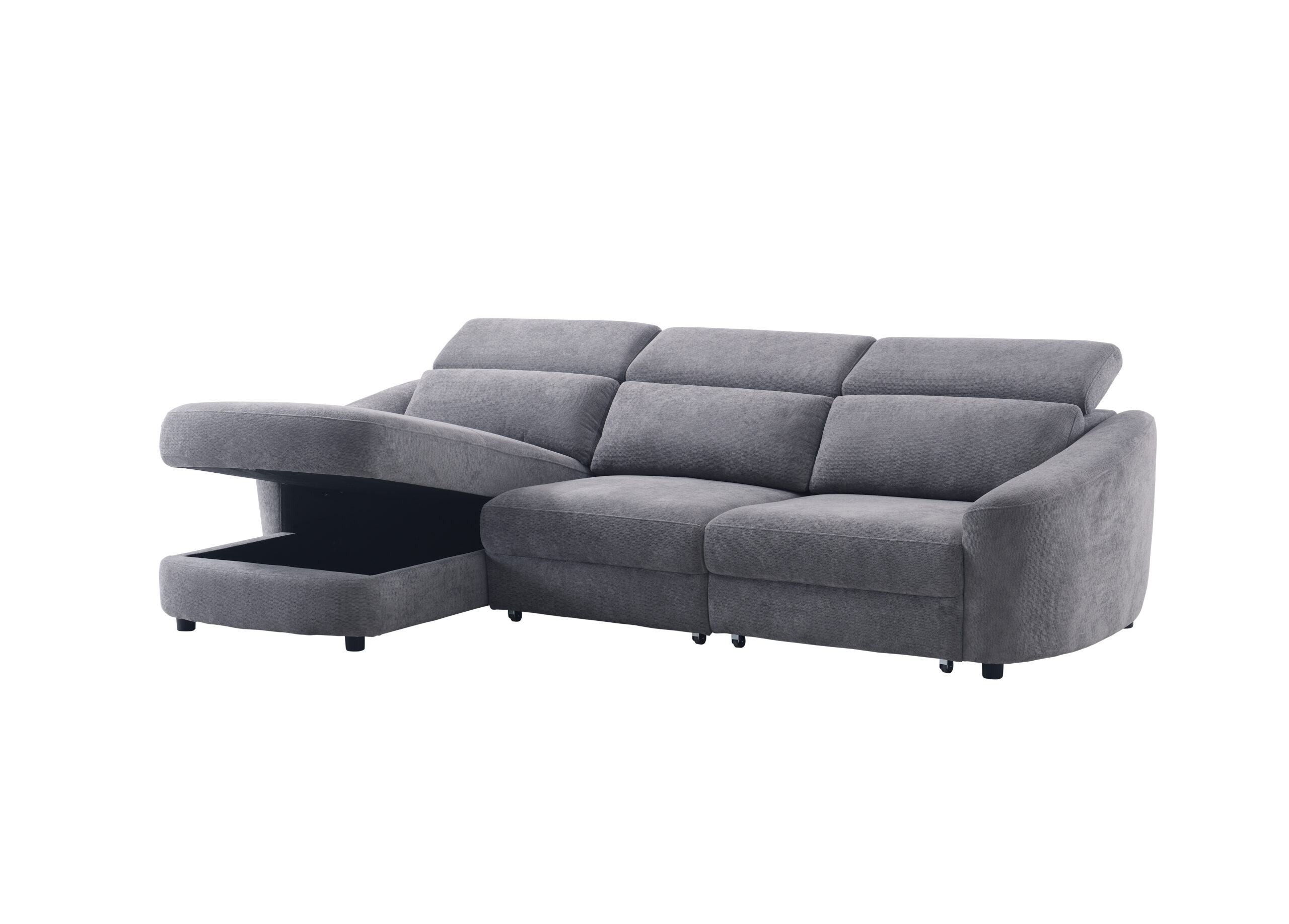 SEDONA LV Corner 3-Seater Sofa, Dark Gray - Image 6