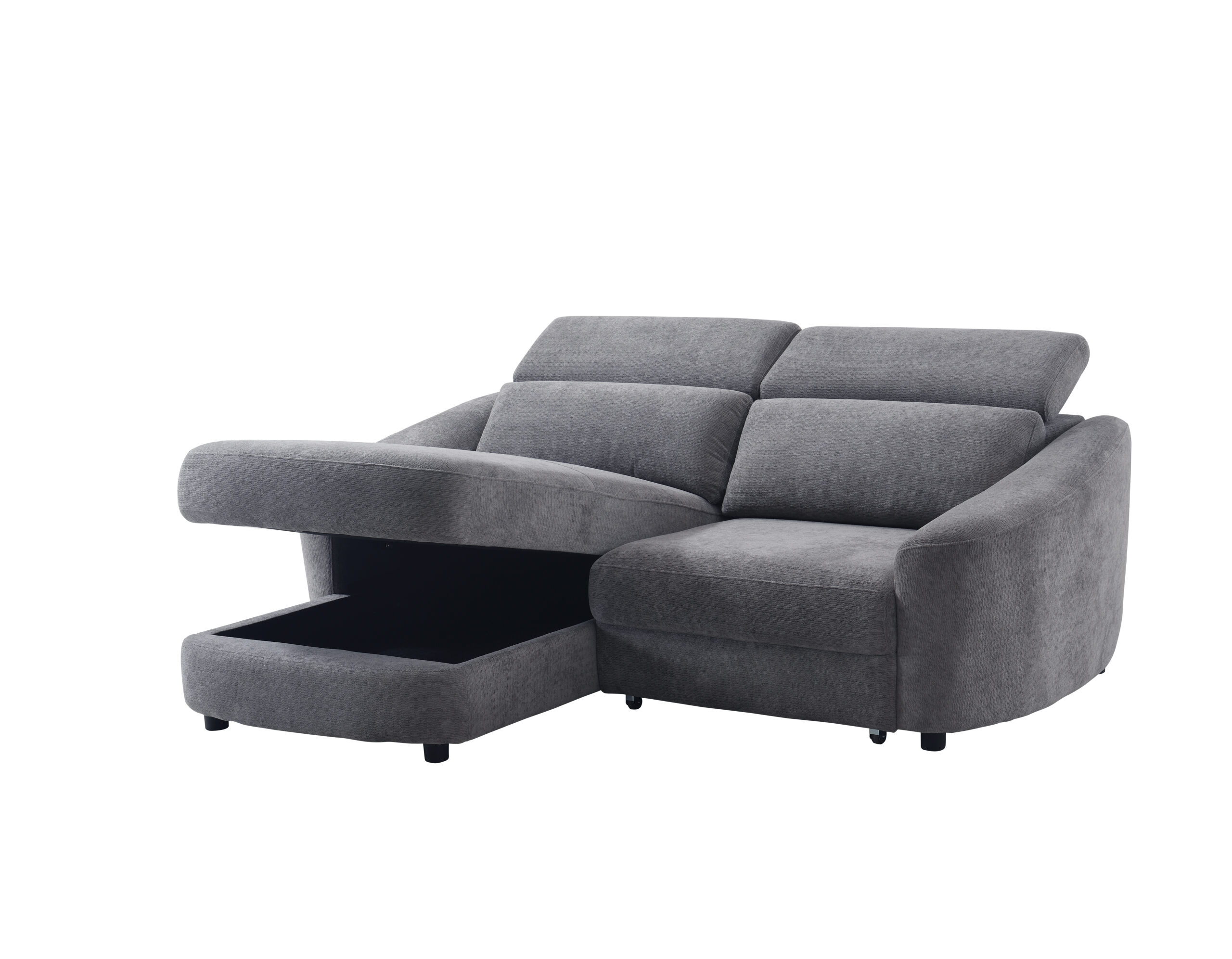 SEDONA LV Corner Two-Seater Sofa, Dark Grey - Image 6