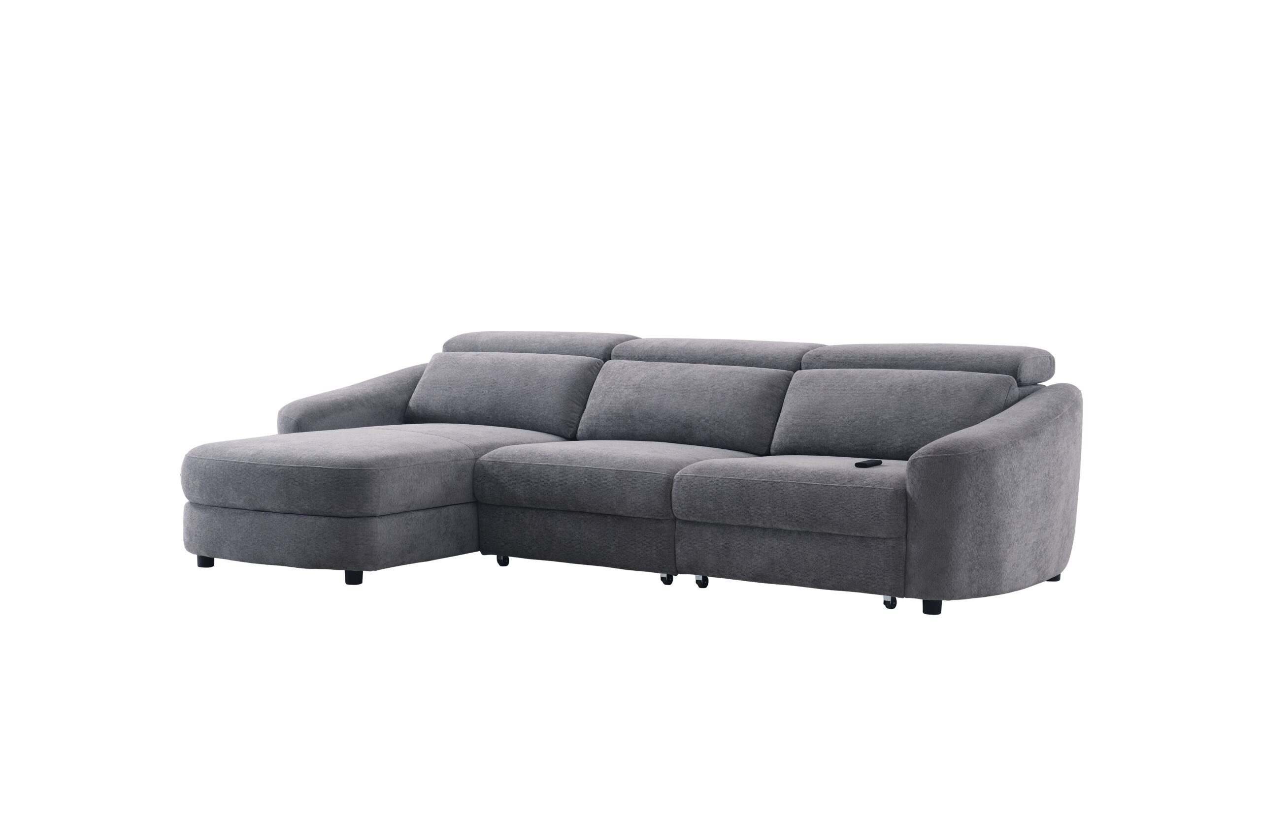 SEDONA LV Corner 3-Seater Sofa, Dark Gray - Image 7