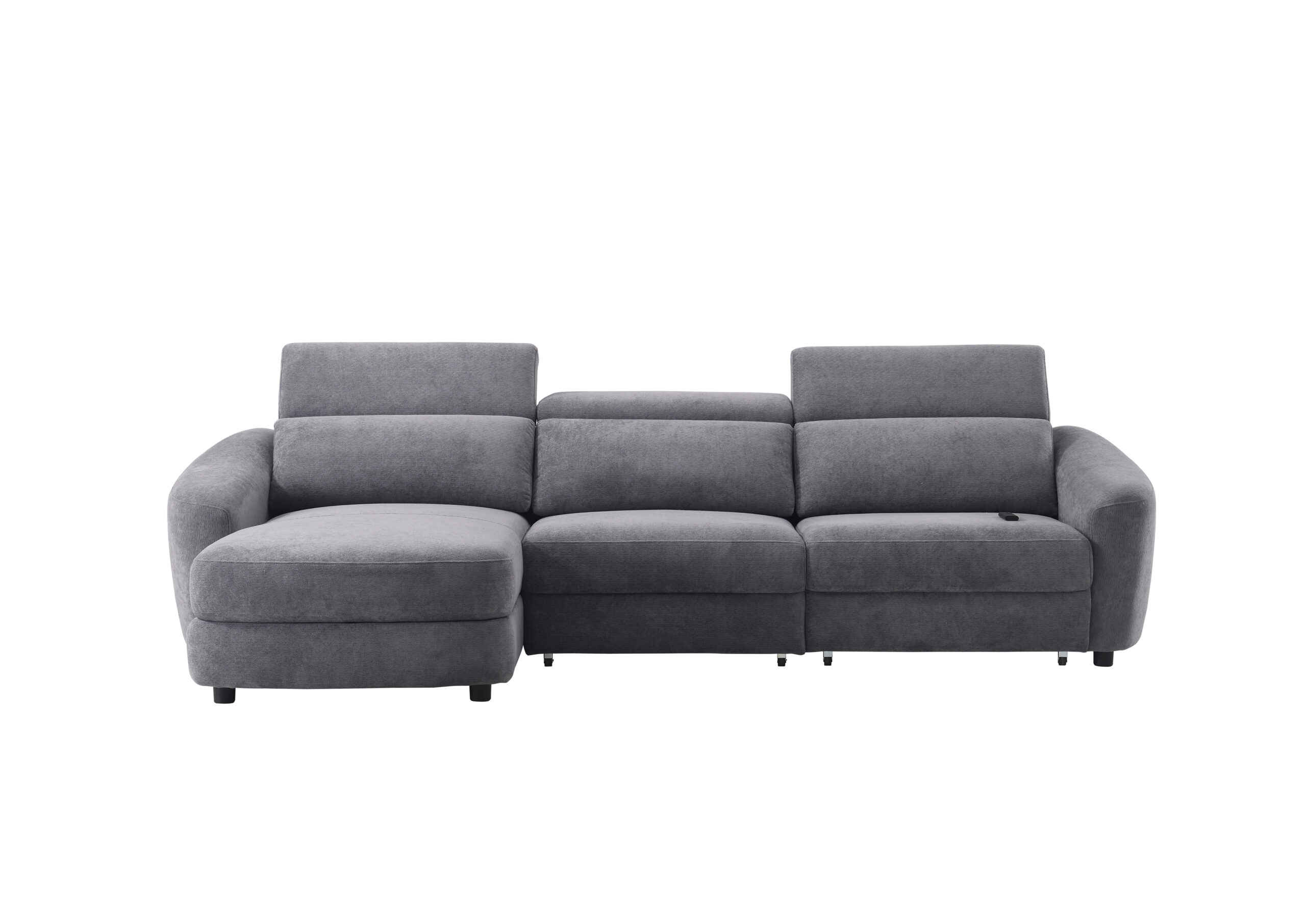 SEDONA LV Corner 3-Seater Sofa, Dark Gray - Image 5