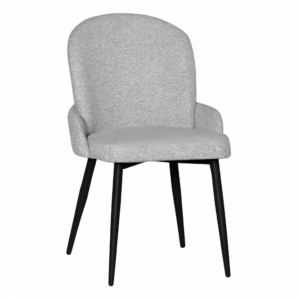 Simo Visco/Odessa 600-Conic KD Dining Chair, Light Grey