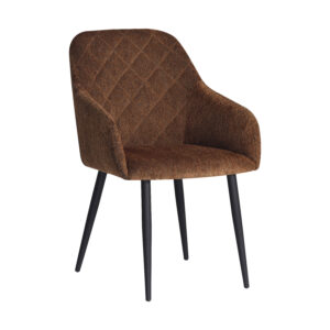 Rarra/Odessa 150-Conic KD Dining Chair, Brown