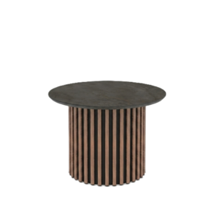 Miami 68 Coffee Table / Bianco High Gloss, Taupe (marble pattern) - small (Copy) (Copy)