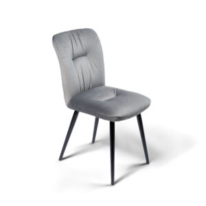 Lyra/ Bluvel 13 Dining Chair, Gray