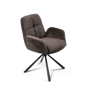 Dining chair Christy / Judy 442, Dark brown (chocolate) (swivel base)