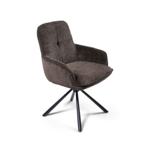 Dining Chair Burby / Judy 442, Dark Brown (swivel base)