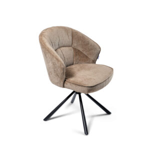 Ronda / Judy 174 Dining Chair, Brown (Swivel Base)
