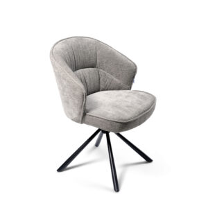Ronda / Judy 451 Dining Chair, Grey (Swivel Base)