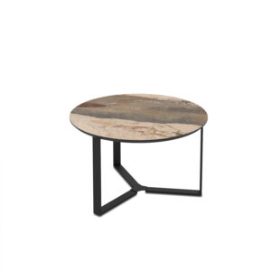 Miami 68 / Gaia Coffee Table, Russet (marble pattern) - small
