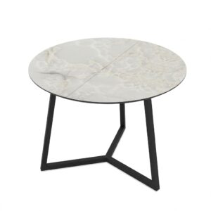 Klint 60 / Gaia Coffee Table, Brown (marble pattern)
