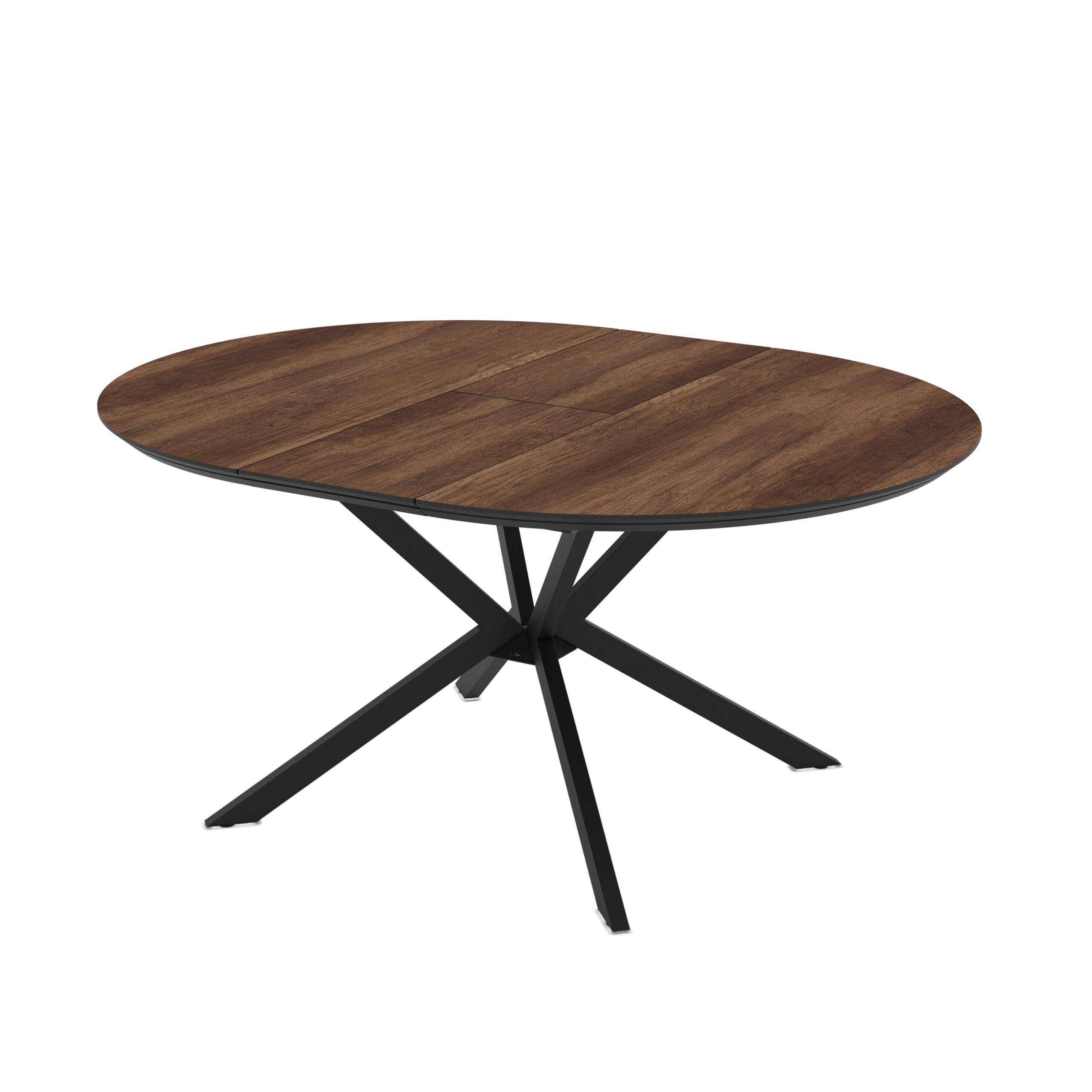 Extendable Dining Table Dobok 126 Table / Barok, Dark Brown (Wood Imitation) - Image 5