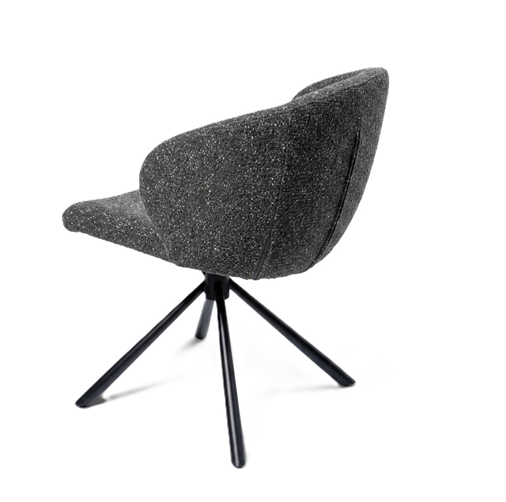 Dining Chair Amalia / Raven 30, Taupe (Swivel Base) (Copy) (Copy) - Image 2