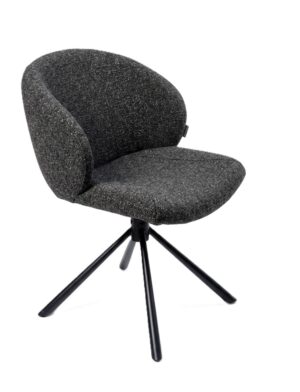 Dining Chair Amalia / Raven 30, Taupe (Swivel Base)