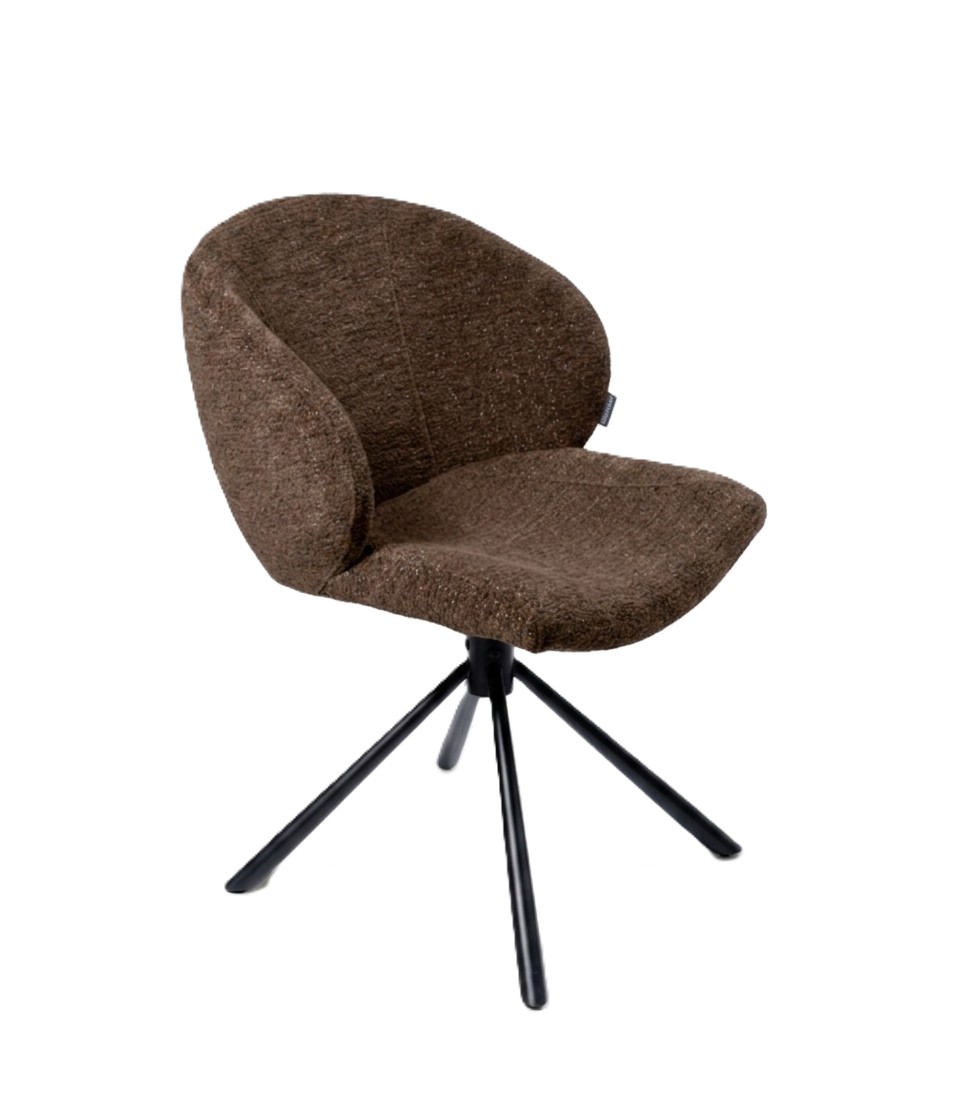 Dining Chair Amalia / Raven 30, Taupe (Swivel Base) (Copy) (Copy) (Copy)