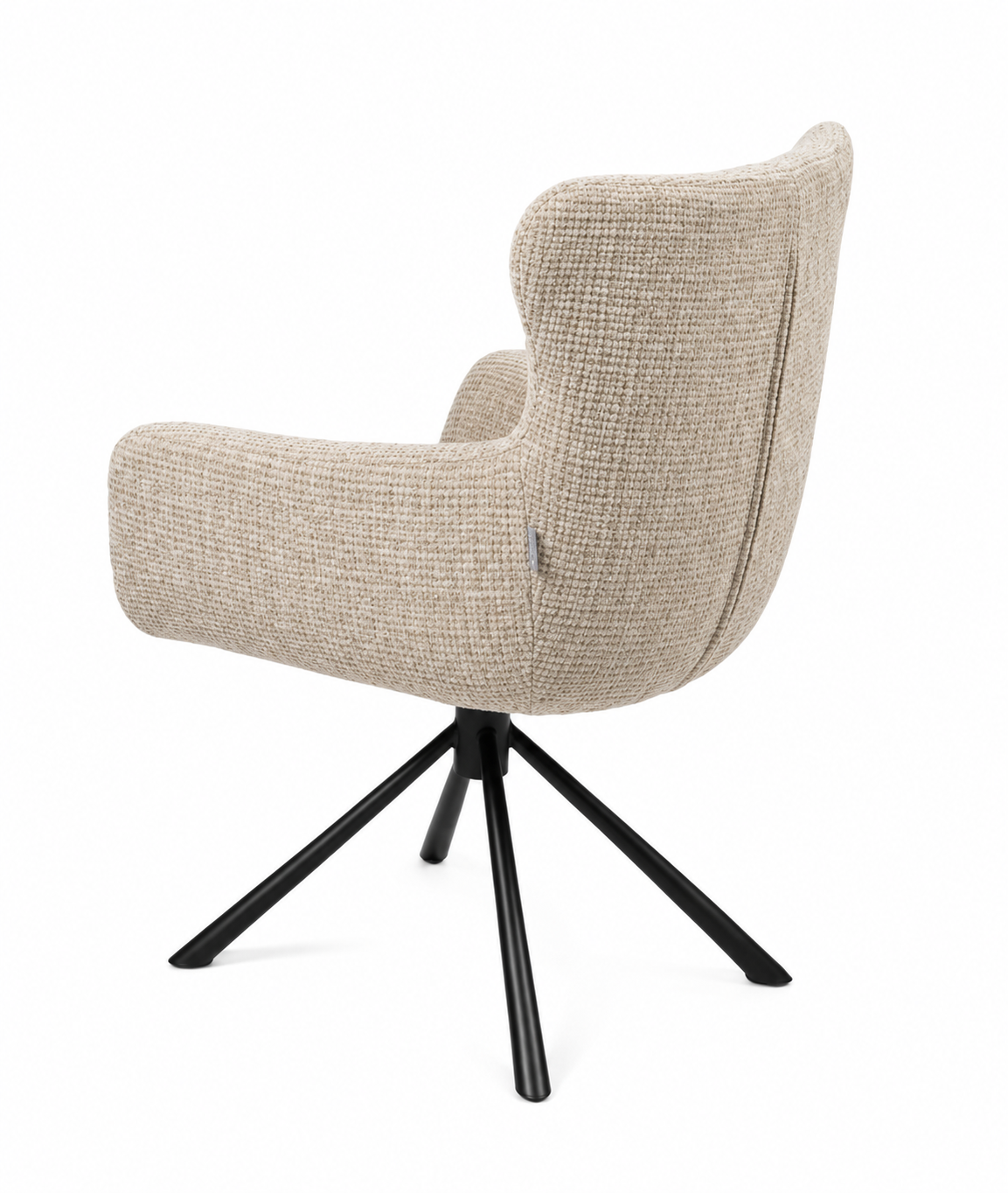 Dining Chair Kent / Perfect Harmony 04, Beige (Swivel Base) - Image 4