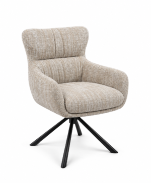 Dining Chair Kent / Perfect Harmony 04, Beige (Swivel Base)